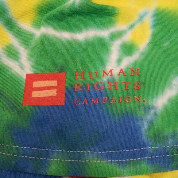 Panic at the Disco Mens Tie Dye Human Rights Campaign Tshirt Size XL - Picture 3 of 6